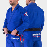 Hayabusa BJJ Gi Jacke Valor Lightweight - Blau