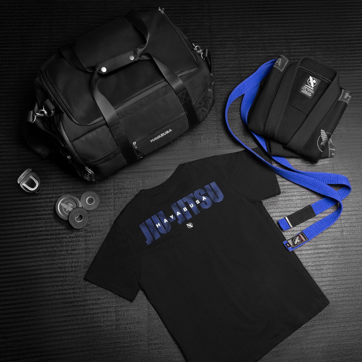 Hayabusa T-Shirt Discipline Jiu-Jitsu - Schwarz