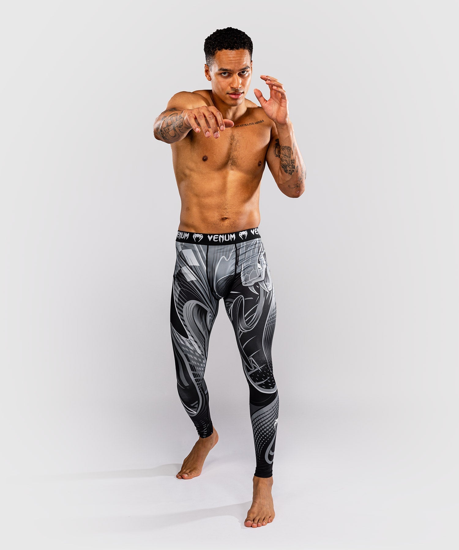 Venum Kompressionsshorts Crimson Viper 2.0 - Schwarz/Grau