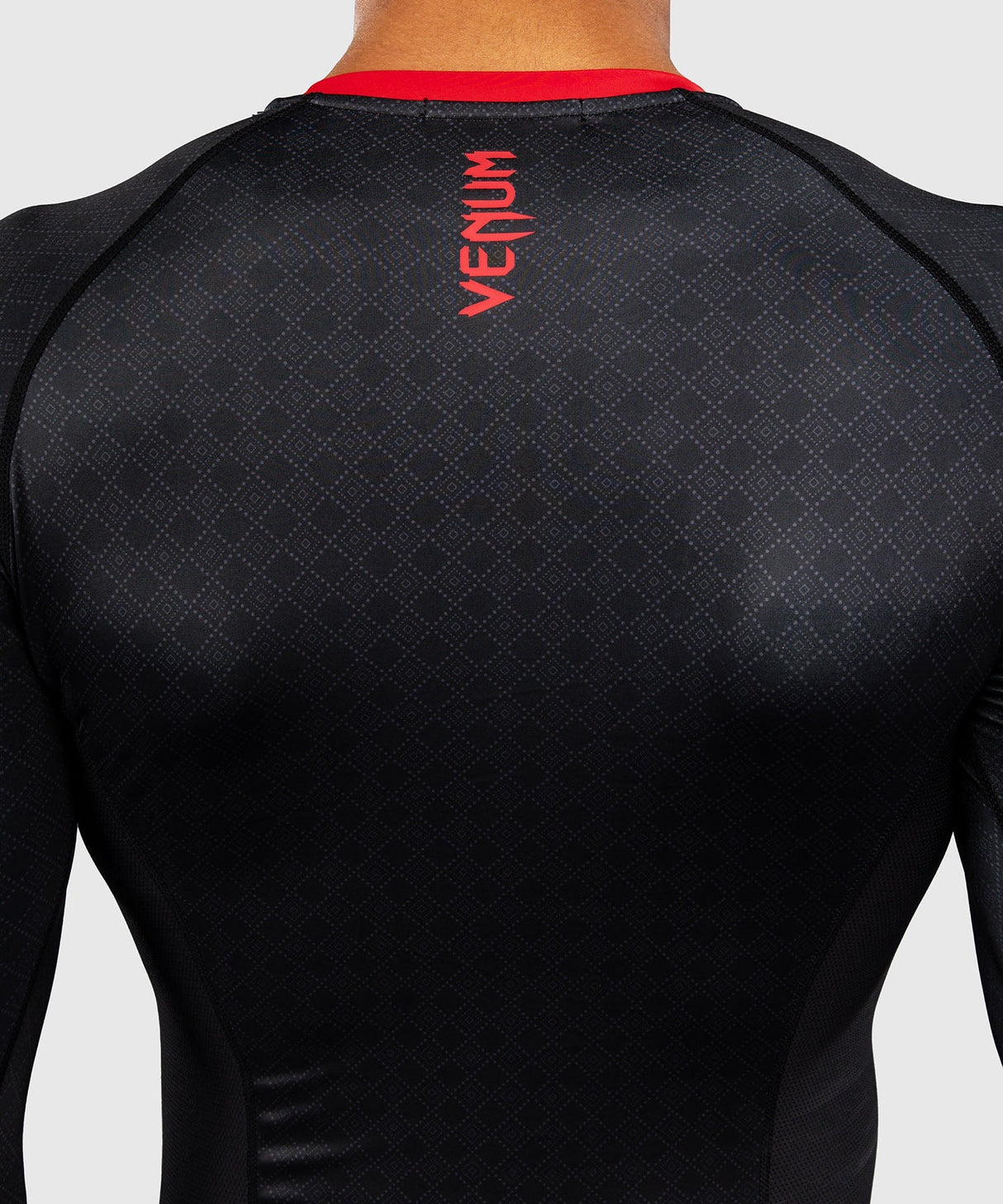 Venum Rashguard x Roger Gracie Lange Ärmel - Schwarz/Rot