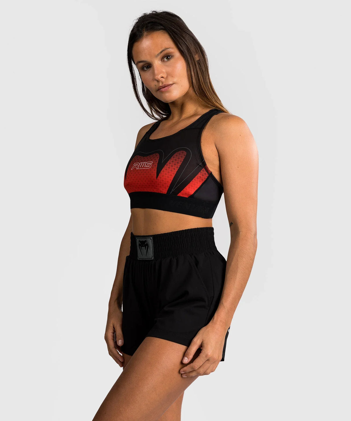 Venum x RWS 2.0 Sport-BH – Schwarz/Rot