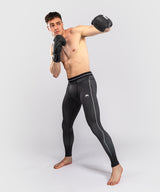 Venum Kompressionshose Stealth - Schwarz/Weiß