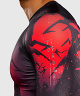 Venum Rashguard x Jujutsu Kaisen Itadori Lange Ärmel - Schwarz/Rot