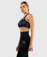 Venum Karate Combat Sport-BH – Schwarz/Grau