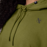 Hayabusa Hoodie Cozy Fleece Damen - Olivgrün