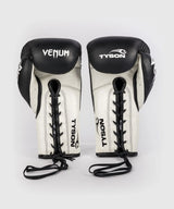 Venum Boxhandschuhe Giant 2.0 Mike Tyson Pro mit Schnürverschluss – Schwarz/Weiss