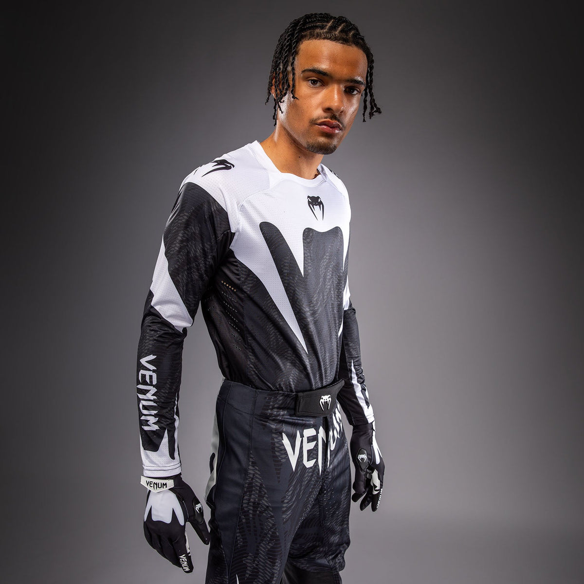 Venum Longsleeve MX Elite - Schwarz
