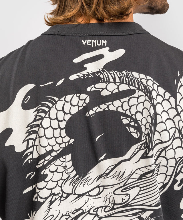 Venum T-Shirt Dragon's Flight – Dunkelgrau
