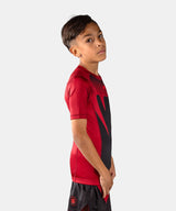 Venum Rashguard Attack Kurzarm Kinder - Schwarz/Rot