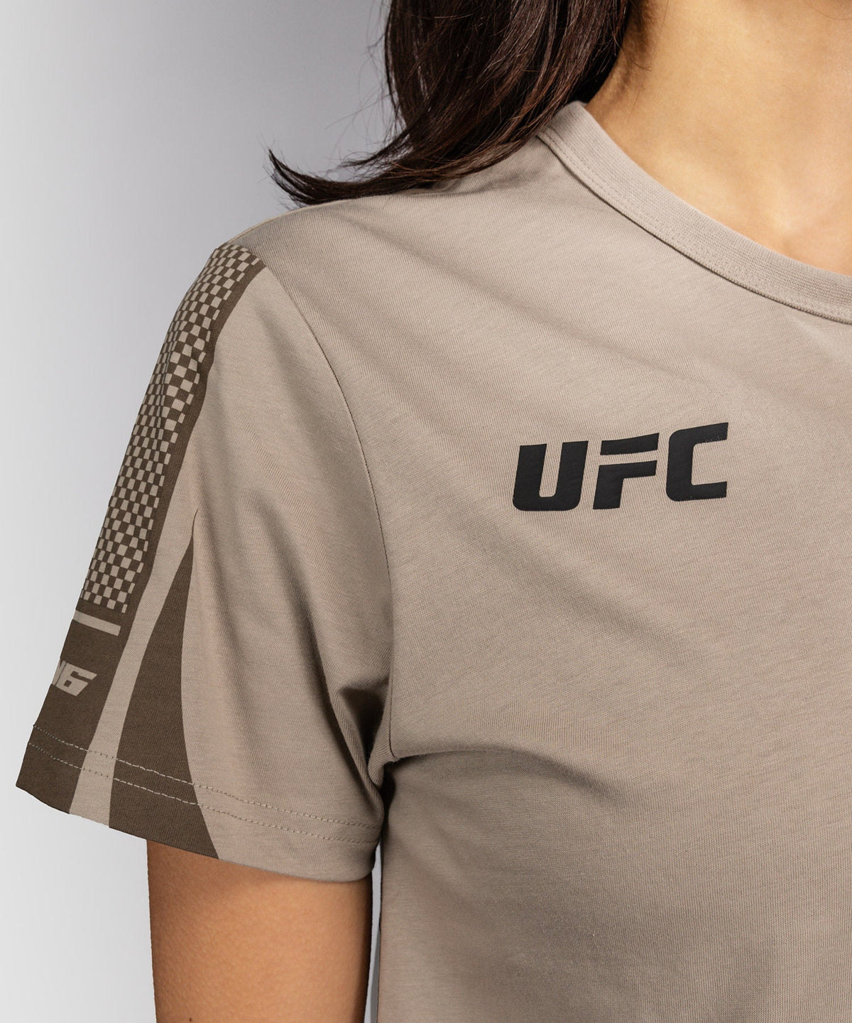 Venum UFC T-Shirt Unity Damen Kurzarm - Sand