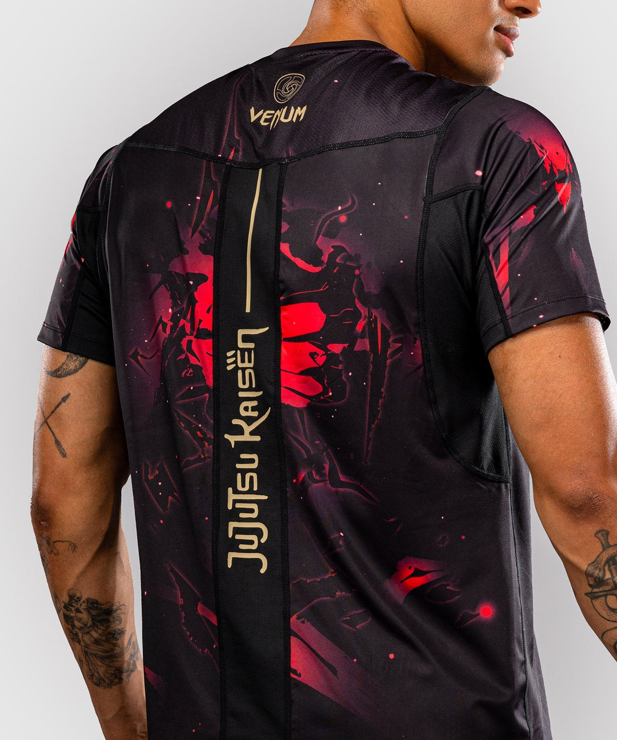 Venum T-Shirt Itadori Dry Tech - Schwarz/Rot