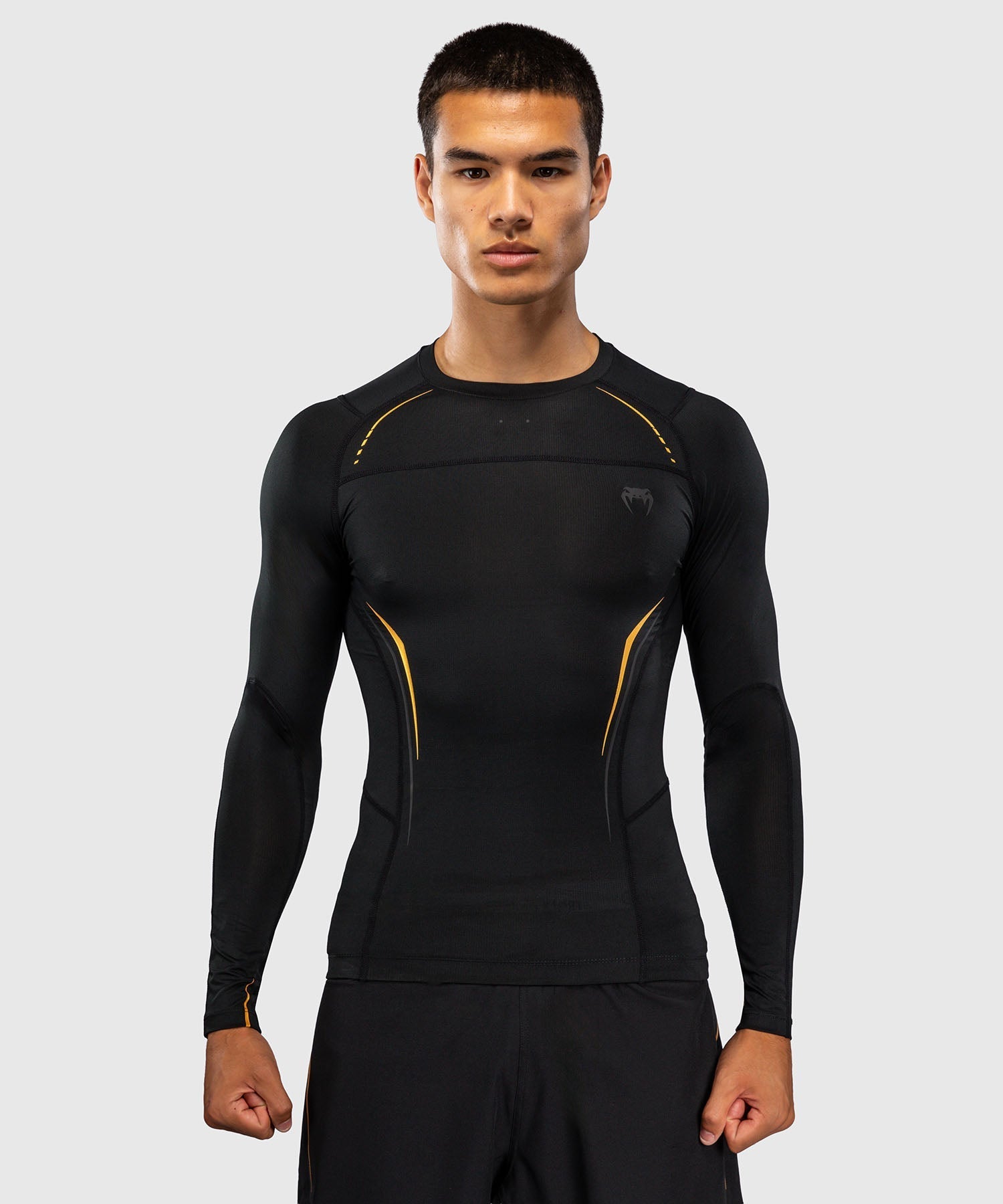 Venum Rashguard G-Core Lange Ärmel - Schwarz/Gold