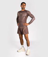 Venum No Gi Rashguard Langarm – Braun