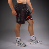 Venum Trainingsshorts Sukuna - Schwarz/Hellbeige