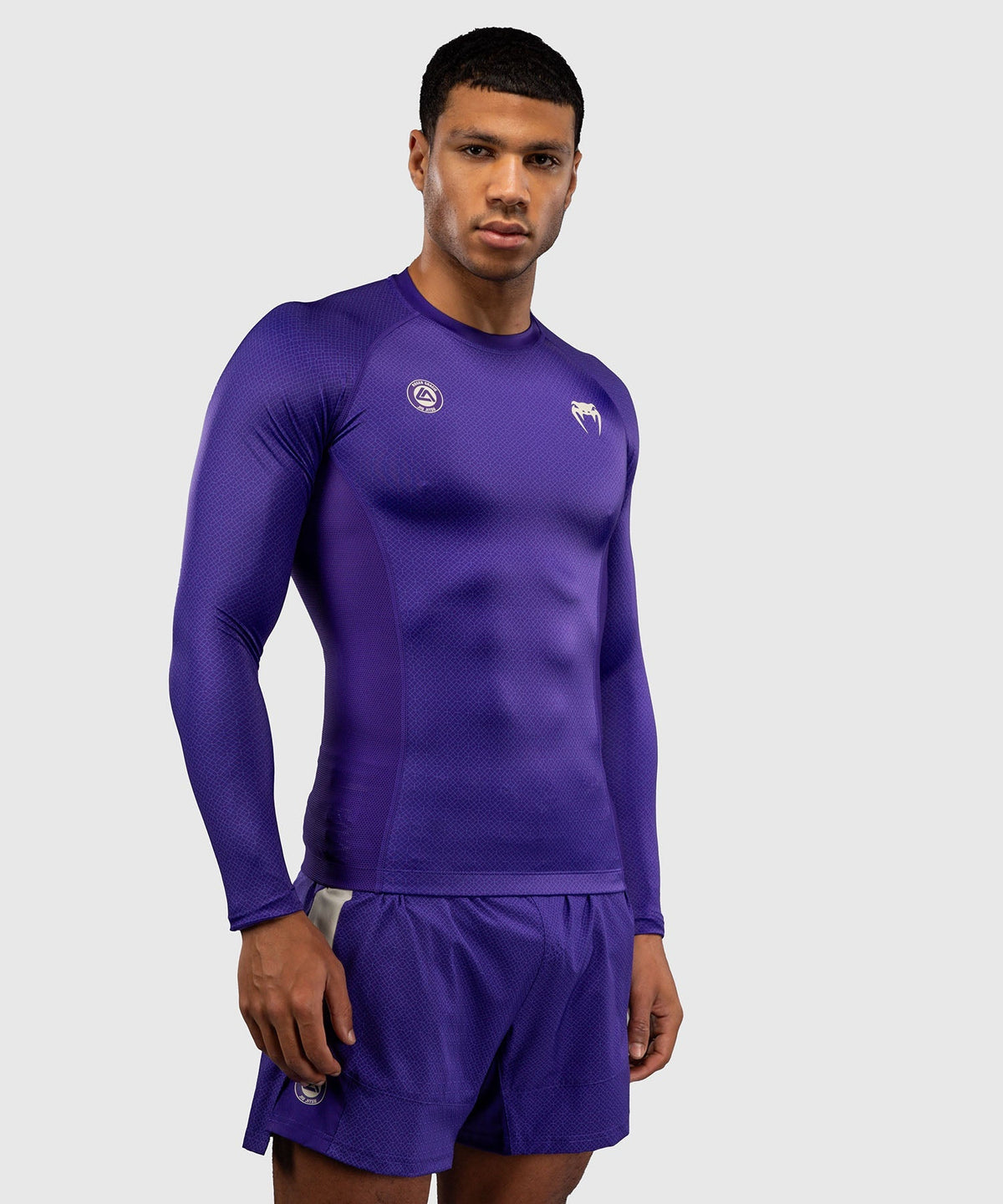 Venum Rashguard x Roger Gracie Academy Lange Ärmel - Lila