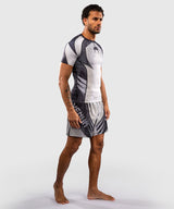 Venum Rashguard Galactic 3.0 Kurzarm – Offwhite/Schwarz