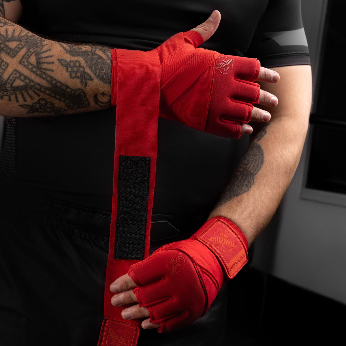 Hayabusa Handwraps Knuckle Guard - Rot