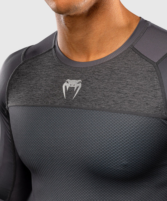 Venum Rashguard G-Fit Scale Lange Ärmel - Grau
