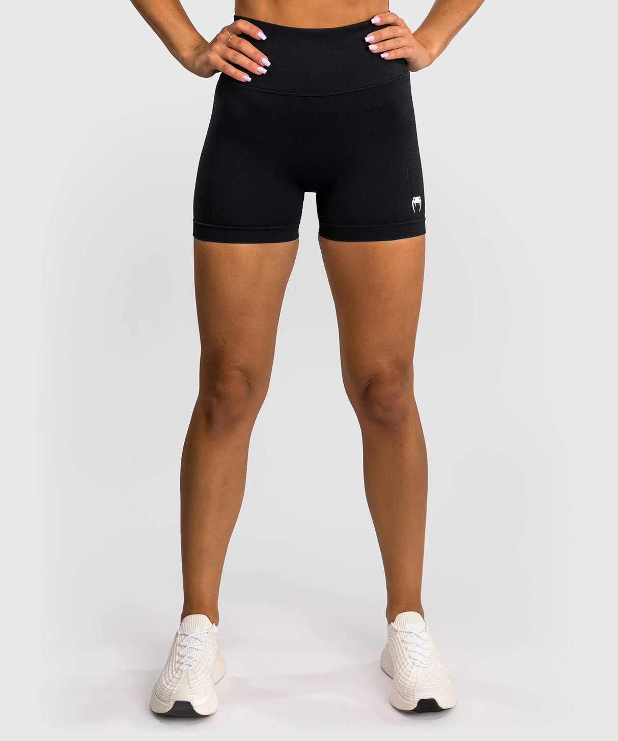 Venum Damen Sculpt Shorts – Schwarz/Weiss