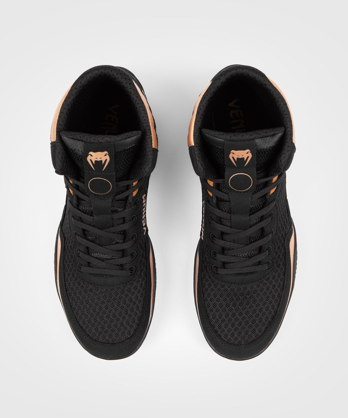 Venum Ringerschuhe Elite - Schwarz/Bronze