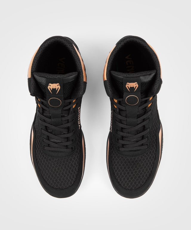 Venum Ringerschuhe Elite - Schwarz/Bronze
