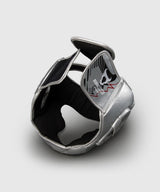 Ringhorns Charger Headgear Zilver/Zwart - detail