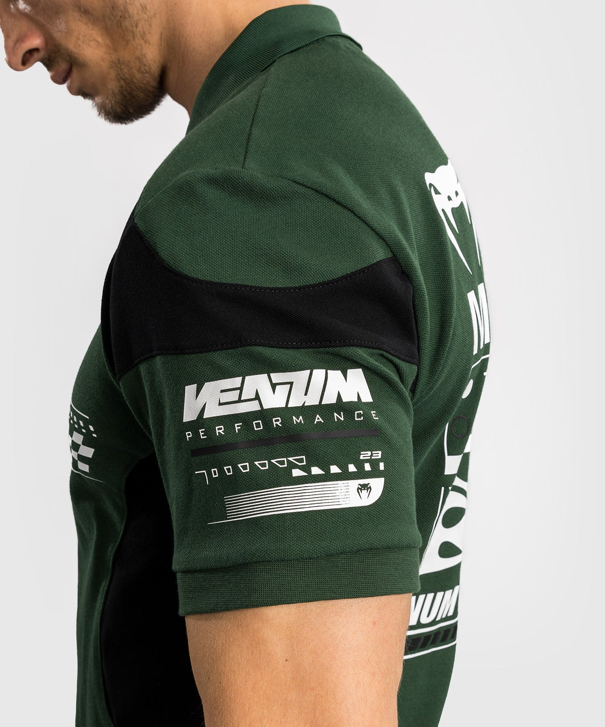Venum Motorsport Polo - Tiefgrün