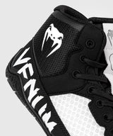 Venum Ringerschuhe Elite - Schwarz/Weiß