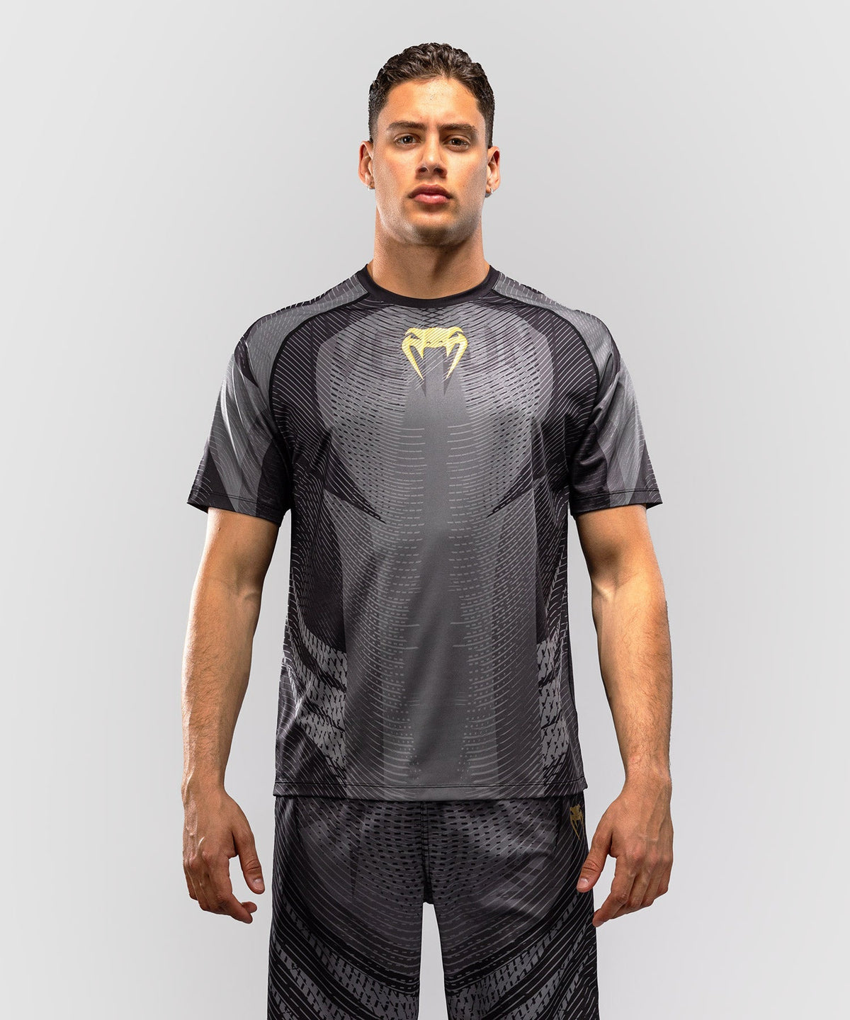 Venum T-Shirt Galactic 3.0 – Schwarz/Gold