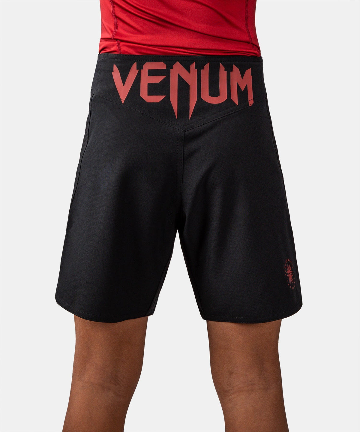 Venum MMA Shorts Attack Kinder - Schwarz/Rot