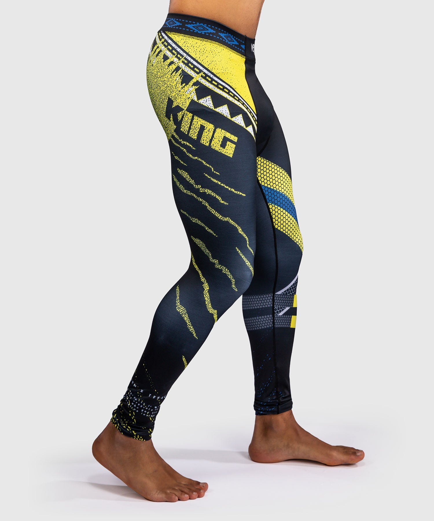 Venum Spats TEKKEN 8 King Schwarz/Gelb