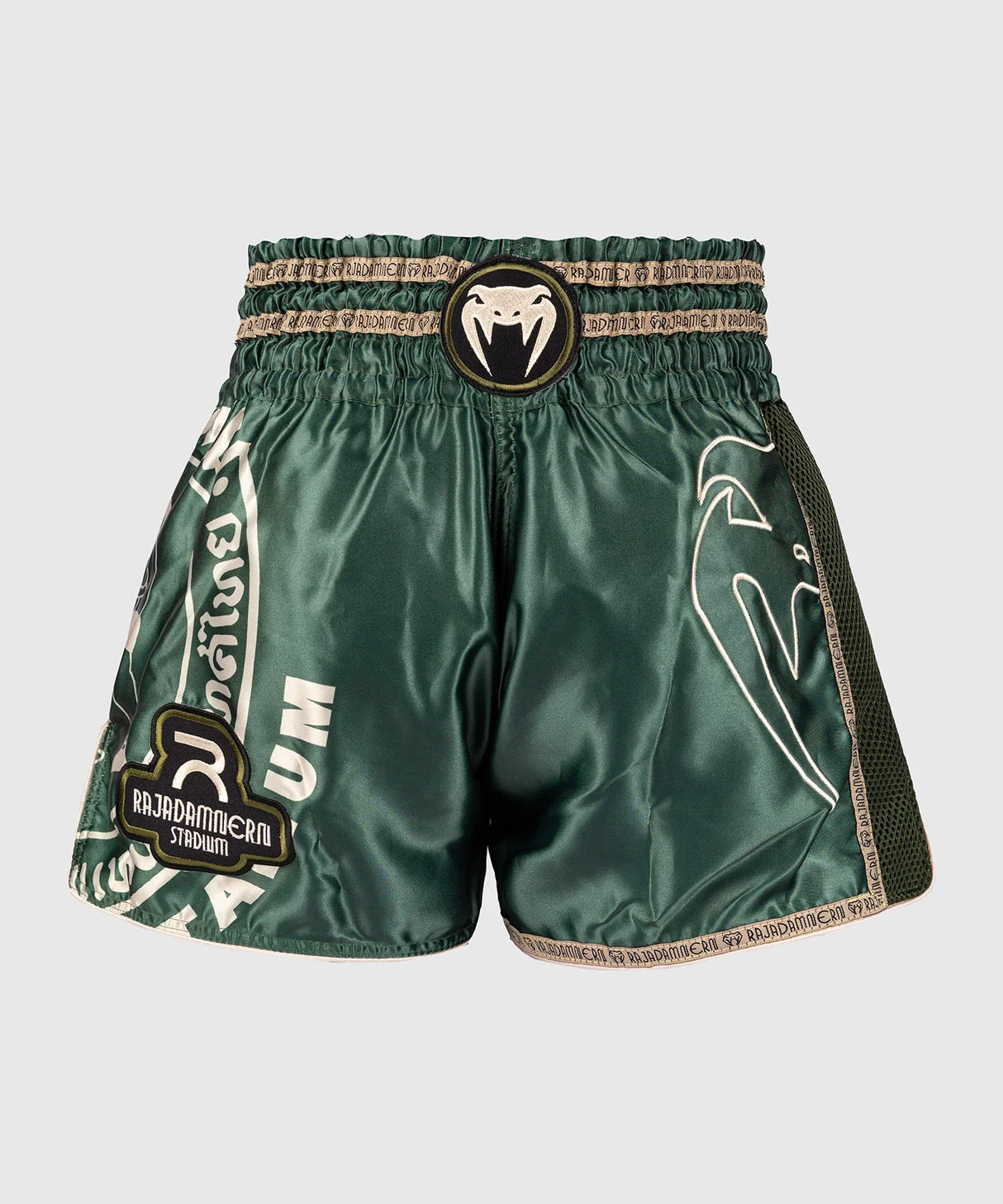 Venum x Rajadamnern Muay-Thai-Shorts – Armeegrün