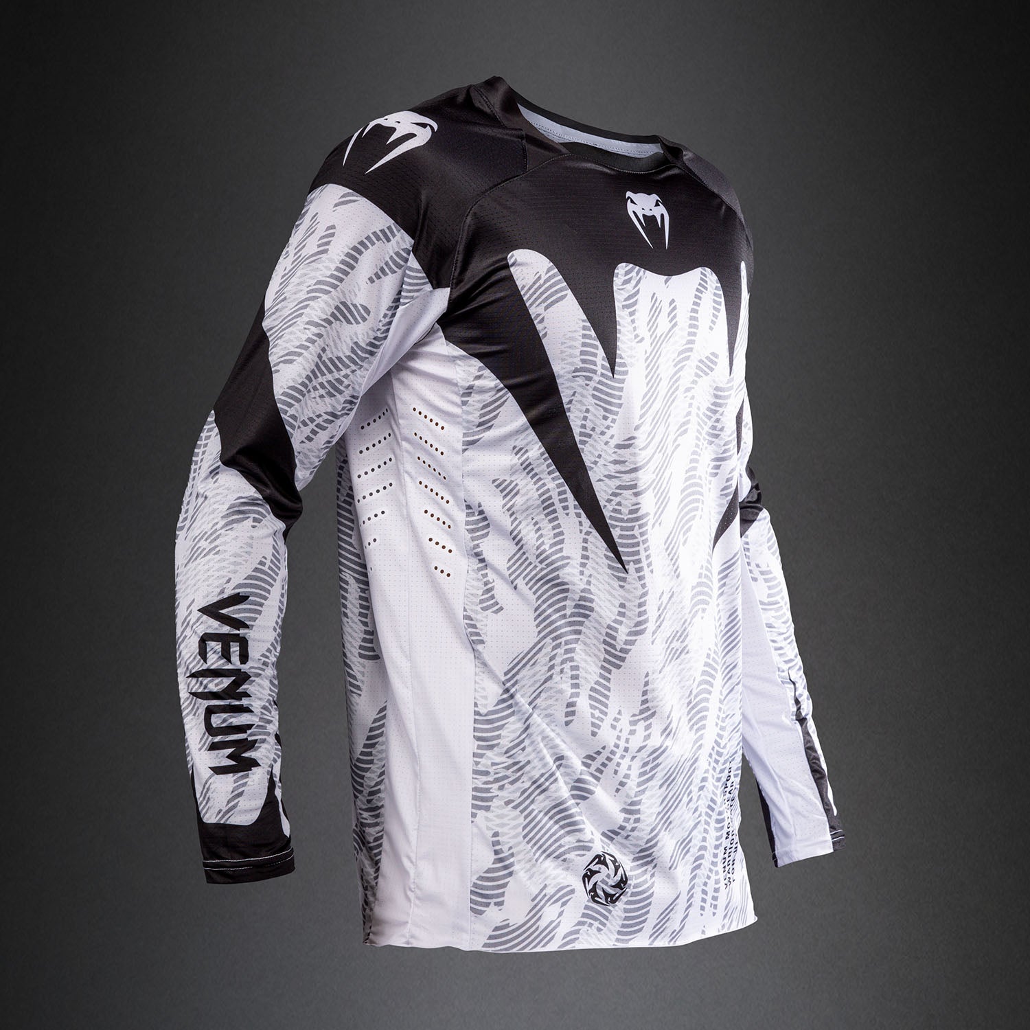 Venum MX Elite Longsleeve - Weiß