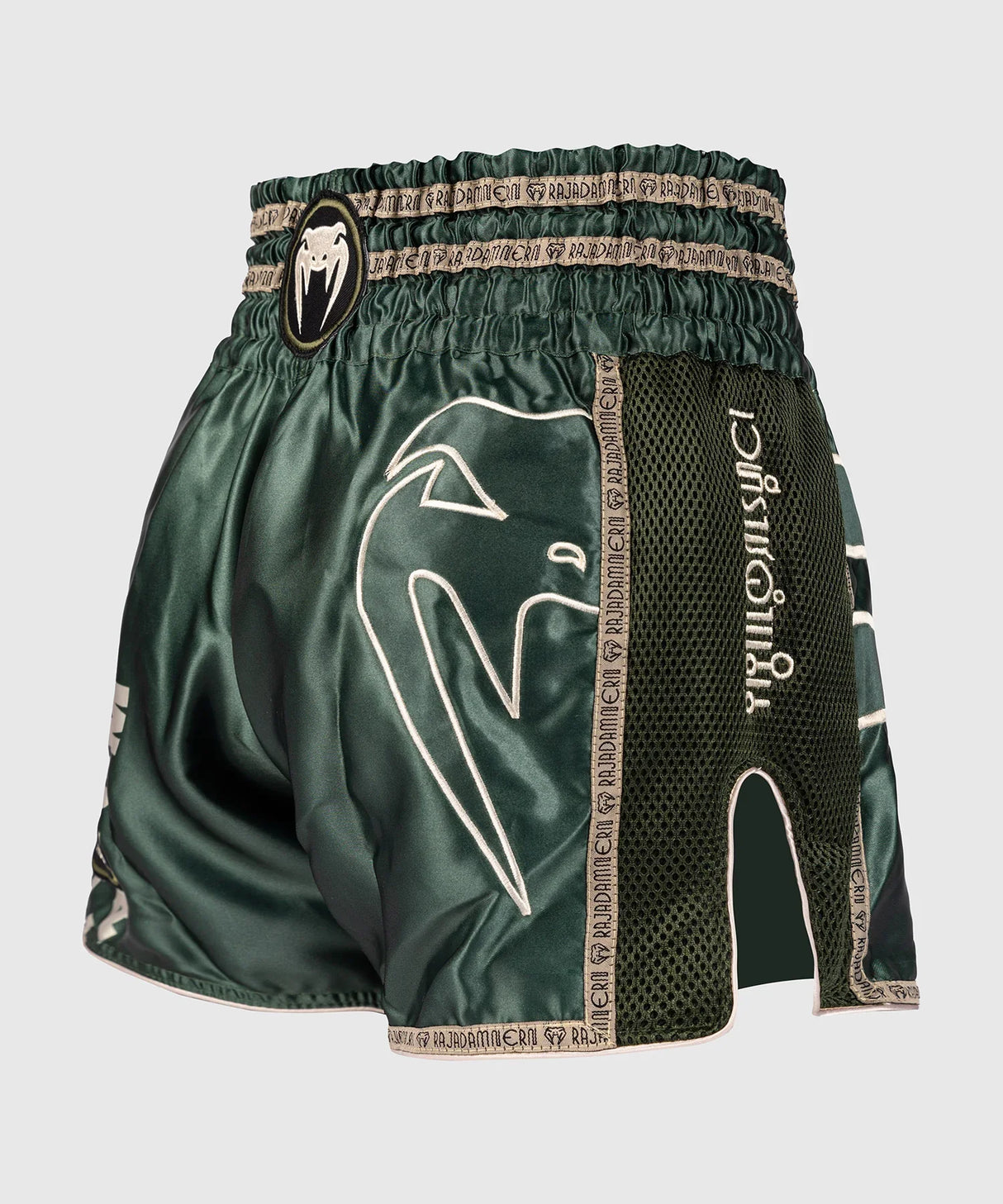 Venum x Rajadamnern Muay-Thai-Shorts – Armeegrün