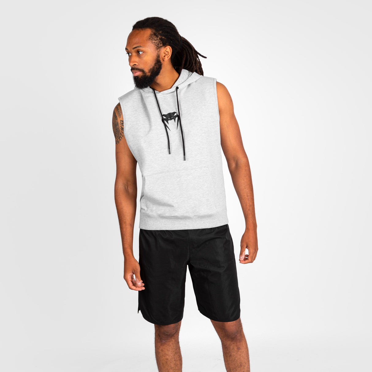 Venum Hoodie Ärmellos - Grau
