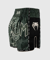 Venum Muay Thai Shorts Serpenti – Khaki-Grün