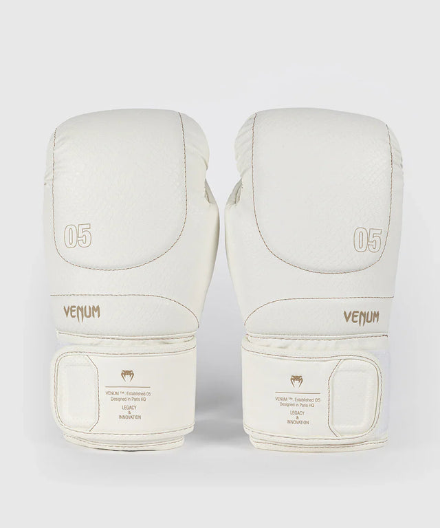 Venum Boxhandschuhe Impact Evo Scales – Elfenbeinweiss