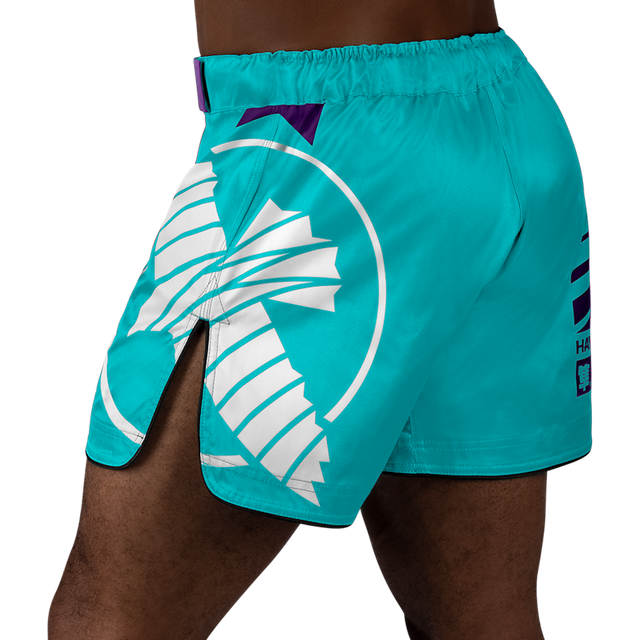 Hayabusa MMA-Shorts Icon - Meergrün