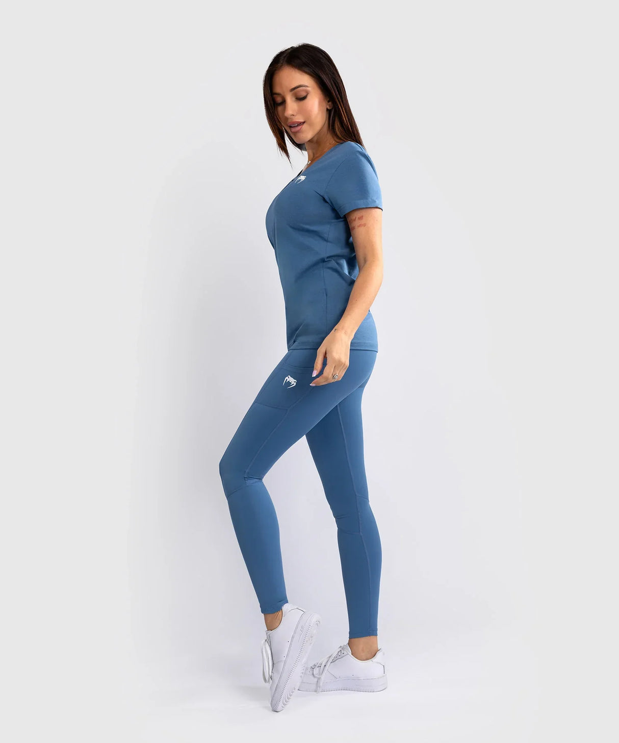 Venum Damen T-Shirt Essential – Sturmblau