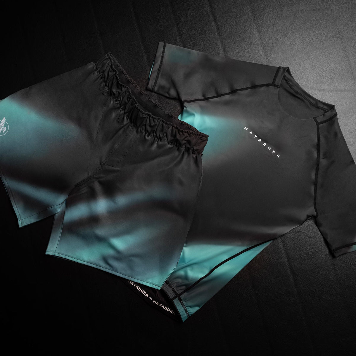 Hayabusa Rashguard Apex Nova Kurzarm - Türkis