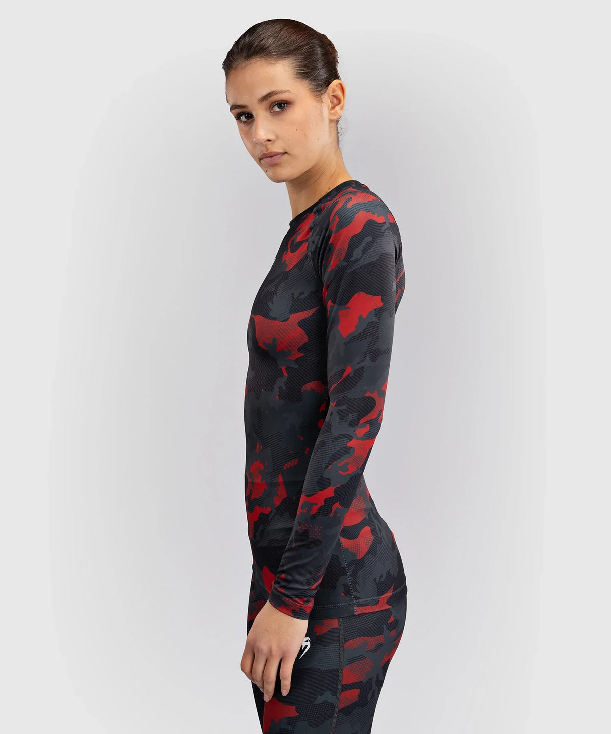 Venum x Sophia Rose Rashguard für Damen – Urban/Red Camo