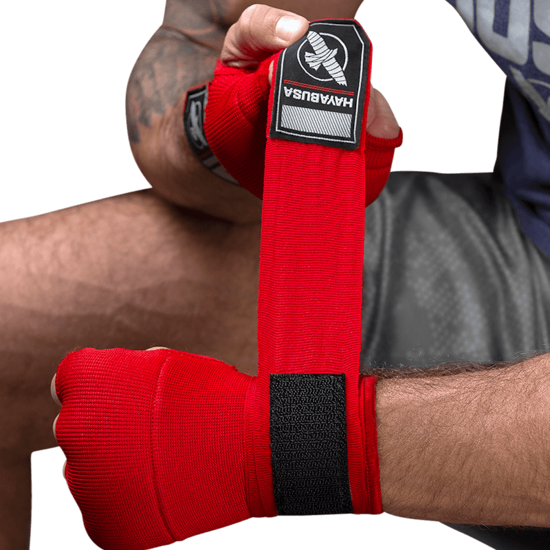 Hayabusa Innenhandschuhe Quick Gel – Rot