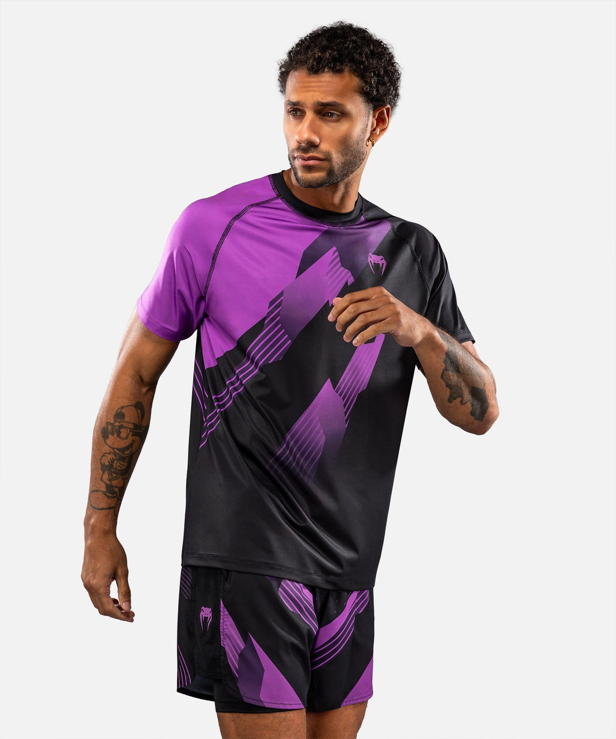Venum T-Shirt No-Gi 6.0 - Schwarz/Lila