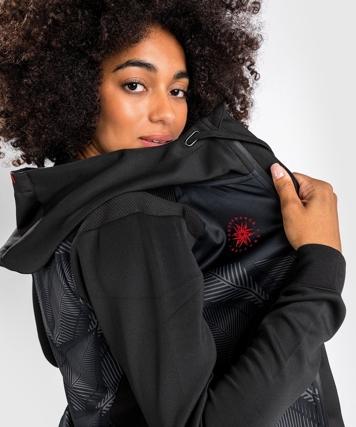 Venum Hoodie Phantom - Schwarz/Rot