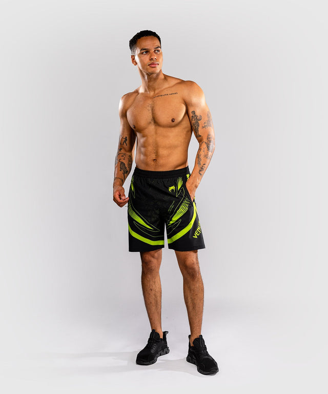 Venum Trainingsshorts Amazonia Reborn - Schwarz/Grün