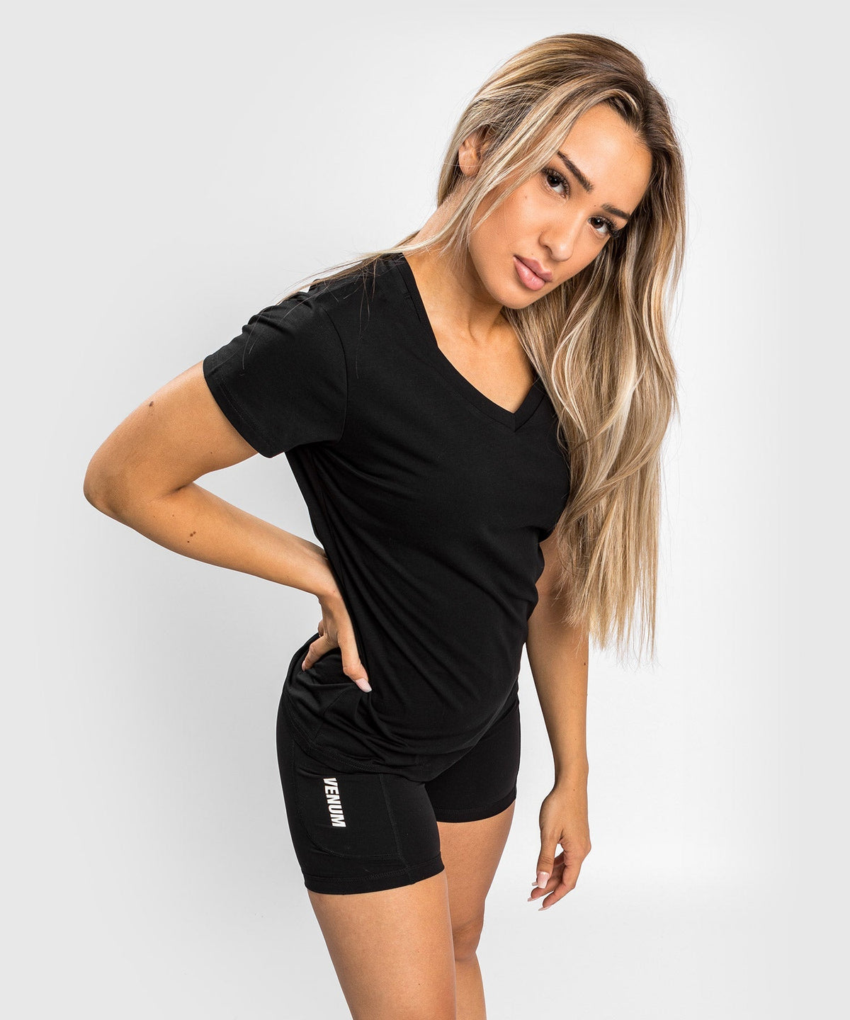 Venum T-Shirt Essential - Schwarz