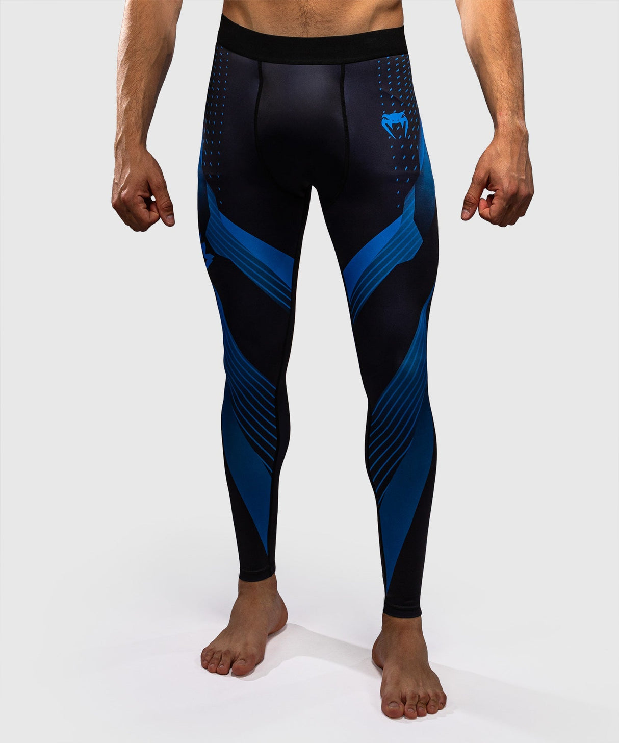 Venum Kompressionshose No-Gi 6.0 – Schwarz/Blau