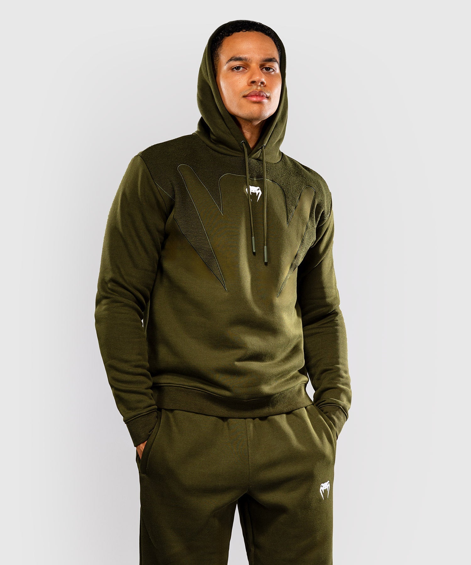 Venum Hoodie Attack Fleece & Weave - Khaki
