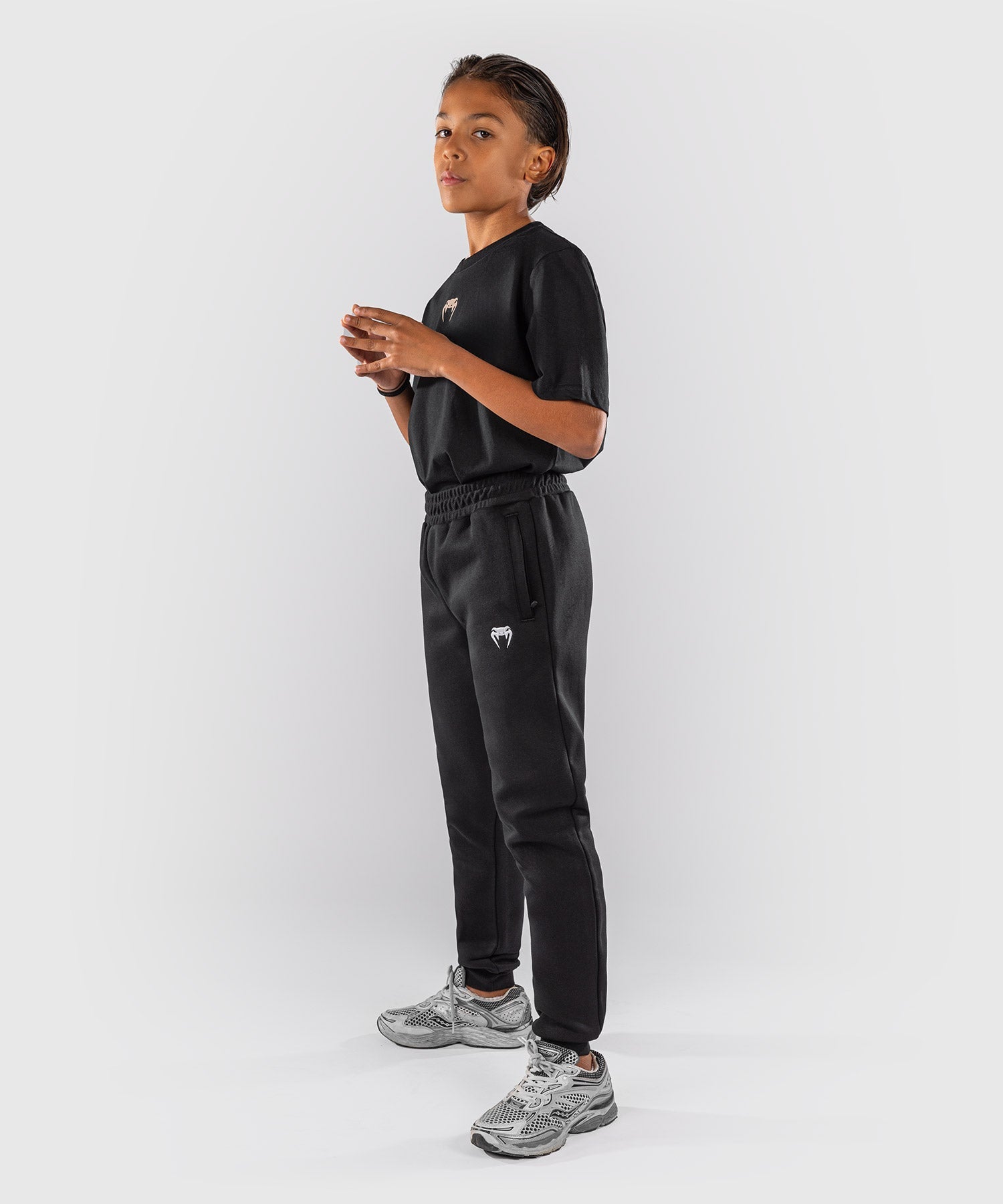 Venum Trainingshose Attack Fleece & Weave Kinder - Schwarz