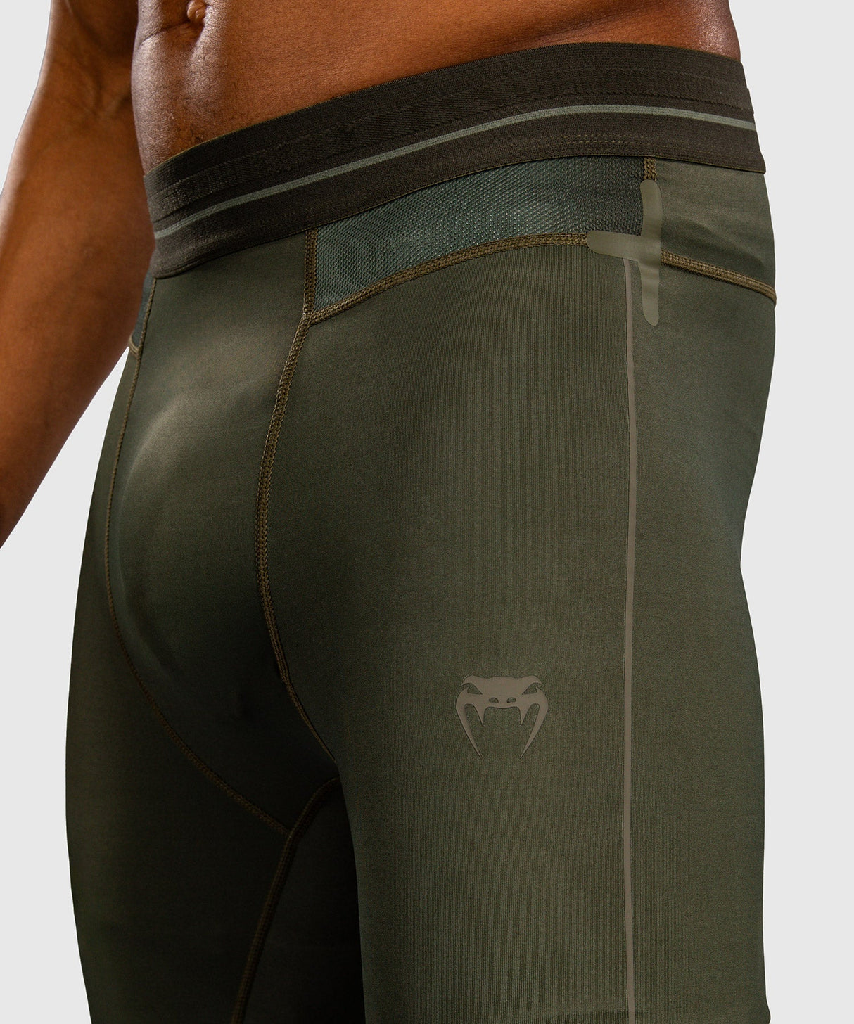 Venum Kompressionshose Stealth - Khaki/Armeegrün
